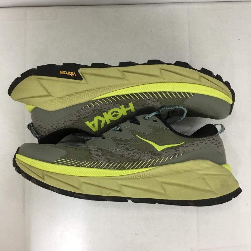 ホカ HOKA スニーカー スニーカー 1141610 SKYLINE-FLOAT X 30cm 30.0cm ロゴ、文字 カーキ / カーキ /  メンズ USED 古着 中古 10134544