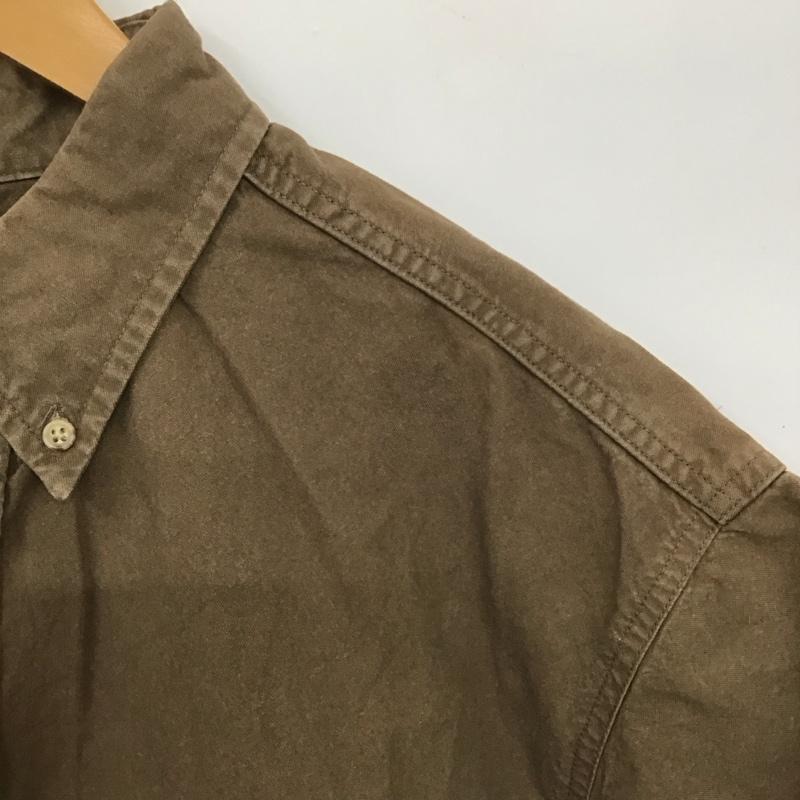 カーハート Carhartt シャツ、ブラウス 半袖 半袖シャツ 無地シャツ ポケットシャツ ロゴ、文字 茶 / ブラウン /  メンズ USED 古着 中古 10138209