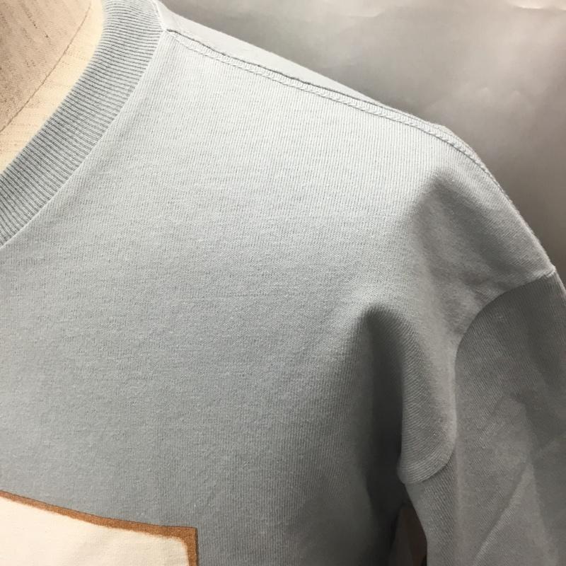 ペンドルトン PENDLETON Tシャツ 半袖 0275-0215 VINTAGE POSTER アートプリント ビックシルエット タグ付き M プリント 水色 / ライトブルー /  メンズ USED 古着 中古 10114822