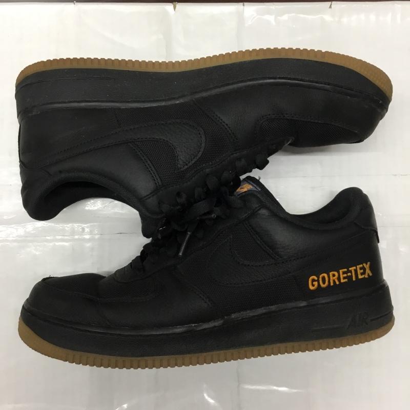 ナイキ NIKE スニーカー スニーカー CK2630 001 AIR FORCE 1 GTX GORE TEX 28.5cm 箱有 28.5cm ロゴ、文字 黒 / ブラック / X 橙 / オレンジ /  メンズ USED 古着 中古 10107838