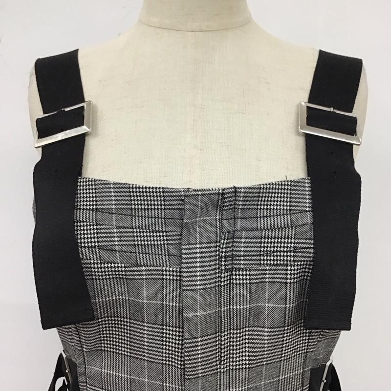 スナイデル SNIDEL ワンピース ロングスカート SWF0185027 0 チェック 灰 / グレー /  レディース USED 古着 中古 10117235