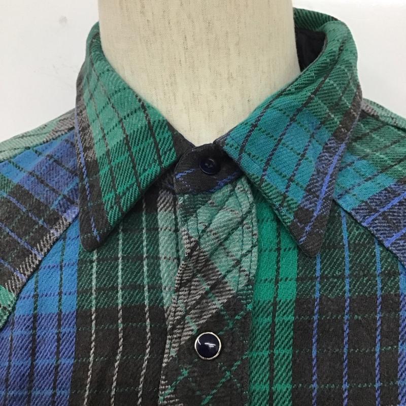 ラングラー Wrangler シャツ、ブラウス 長袖 チェック マルチカラー / マルチカラー /  メンズ USED 古着 中古 10106670