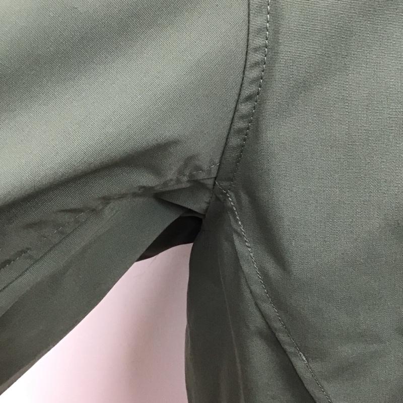 ジーユー GU ジャケット、上着 ジャンパー、ブルゾン 311-351030 リブブルゾン ジップアップジャケット アウター XXL 無地 カーキ / カーキ /  メンズ USED 古着 中古 10119140