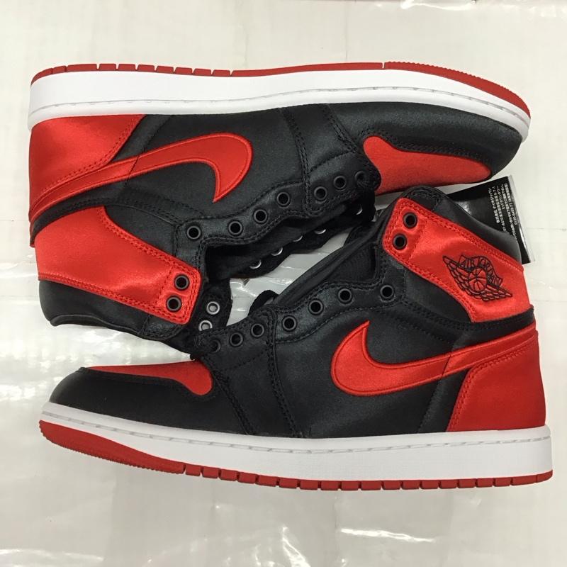 ナイキ NIKE スニーカー スニーカー FD4810-061 WMNS AIR JORDAN 1 RETRO HIGH OG 26.5cm 箱有 26.5cm ロゴ、文字 黒 / ブラック / X 赤 / レッド / X 白 / ホワイト /  メンズ USED 古着 中古 10117349