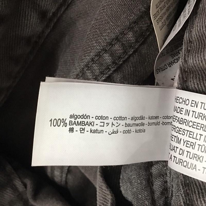 ザラ ZARA パンツ デニム、ジーンズ デニムパンツ ワイドパンツ カジュアルパンツ ストレッチパンツ 36 無地 茶 / ブラウン /  レディース USED 古着 中古 10143778