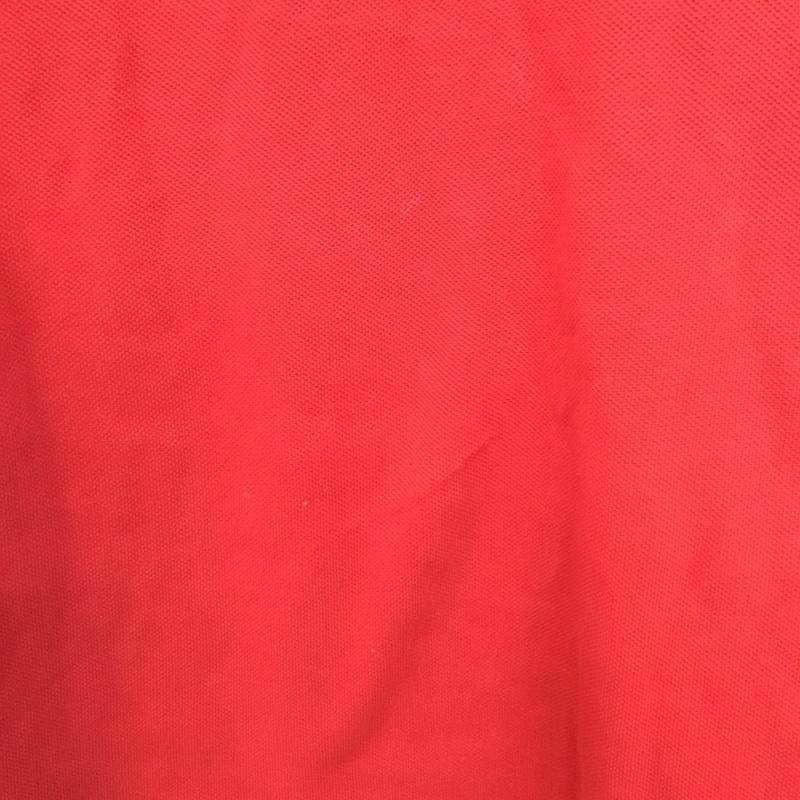 ポロバイラルフローレン Polo by RALPH LAUREN ポロシャツ 半袖 半袖ポロシャツ 半袖カットソー カラーシャツ L ロゴ、文字 赤 / レッド /  ボーイズ USED 古着 中古 10130702