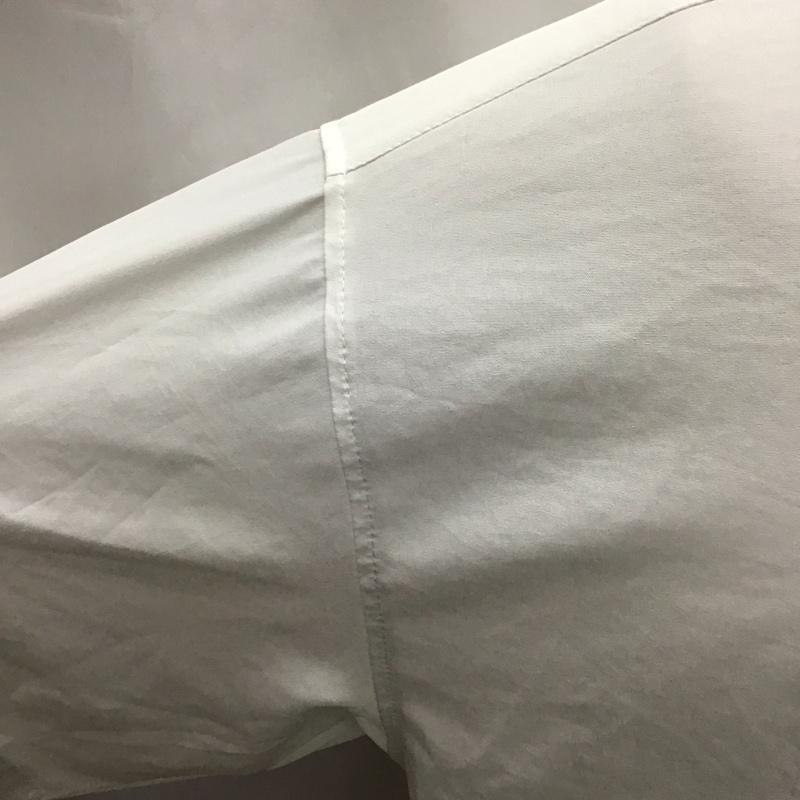 古着 USED シャツ、ブラウス 半袖 et220346 ビッグシルエットリラクシング5分袖クレリックシャツ ETELIO M 無地 ベージュ / ベージュ / X アイボリー / アイボリー /  メンズ USED 古着 中古 10117041