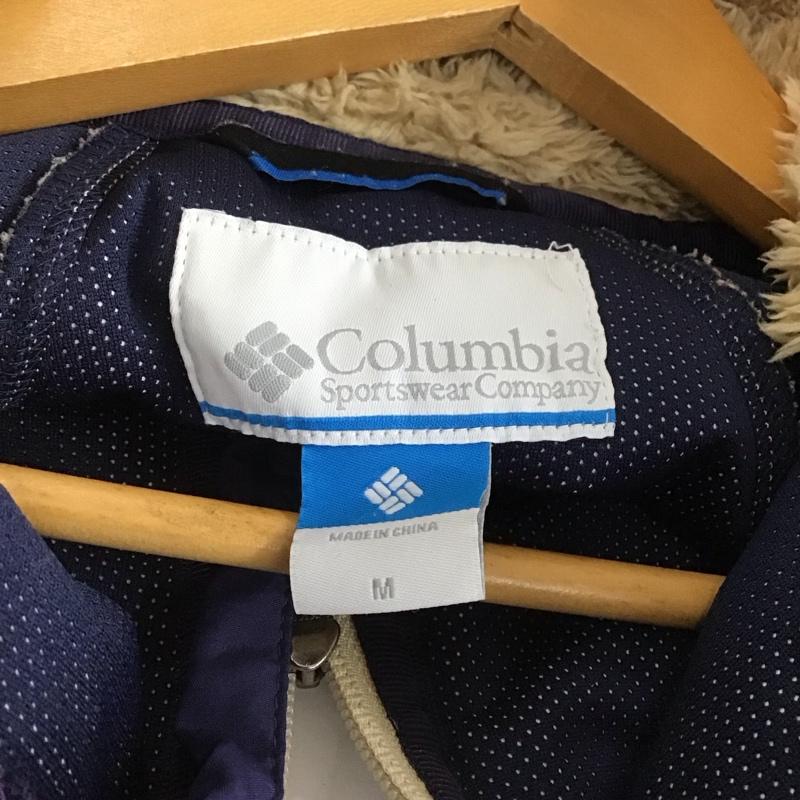 コロンビア Columbia ジャケット、上着 ジャケット、ブレザー 211 pm3621 アーチャーリッジジャケット ジップアップジャケット アウター M ロゴ、文字 ベージュ / ベージュ /  メンズ USED 古着 中古 10144445