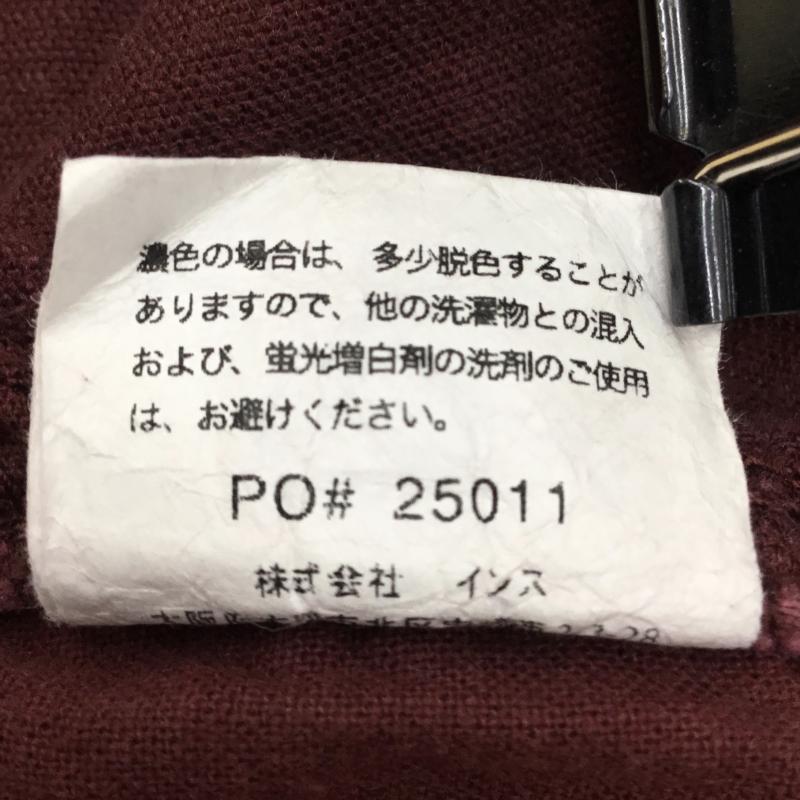グラミチ GRAMICCI パンツ ワークパンツ、ペインターパンツ コーデュロイパンツ L 無地 えんじ / ワインレッド /  メンズ USED 古着 中古 10140173