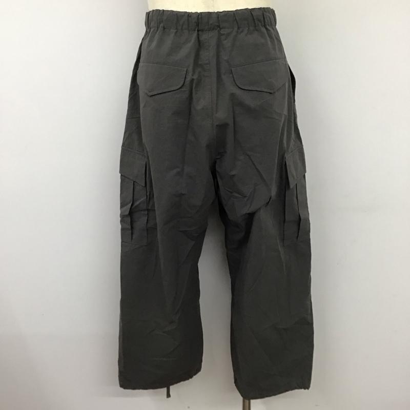レリュームジャーナルスタンダード relume Journal Standard パンツ ワークパンツ、ペインターパンツ 22-030-464-0300-2-0 カーゴパンツ ワイドパンツ カジュアルパンツ L 無地 灰 / グレー /  メンズ USED 古着 中古 10114565