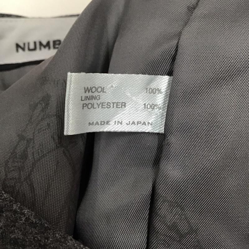 ナンバーナイン NUMBER (N)INE パンツ スラックス 1 無地 灰 / グレー /  メンズ USED 古着 中古 10122038