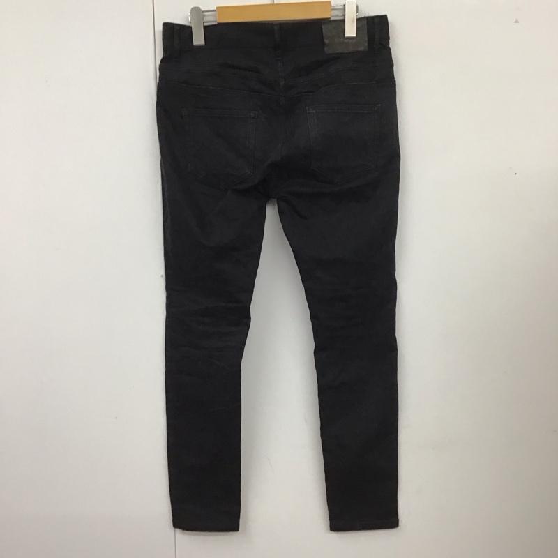 ダイエットブッチャー スリムスキン DIET BUTCHER SLIM SKIN パンツ デニム、ジーンズ デニムパンツ スリムパンツ ストレッチパンツ カジュアルパンツ 1 無地 黒 / ブラック /  メンズ USED 古着 中古 10111736