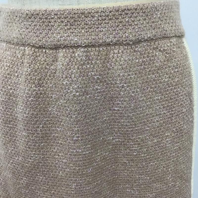 インデックス index スカート ひざ丈スカート S 無地 桃 / ピンク /  レディース USED 古着 中古 10124426