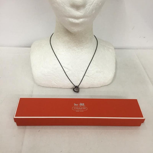 コーチ COACH アクセサリー ネックレス、ペンダント ハート 箱有  金 / ゴールド /  レディース USED 古着 中古 10137415