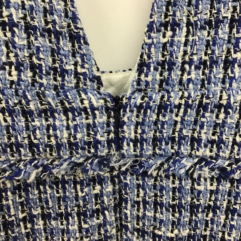 ザラ ZARA ジャンパースカート ジャンパースカート L チェック マルチカラー / マルチカラー /  レディース USED 古着 中古 10146972