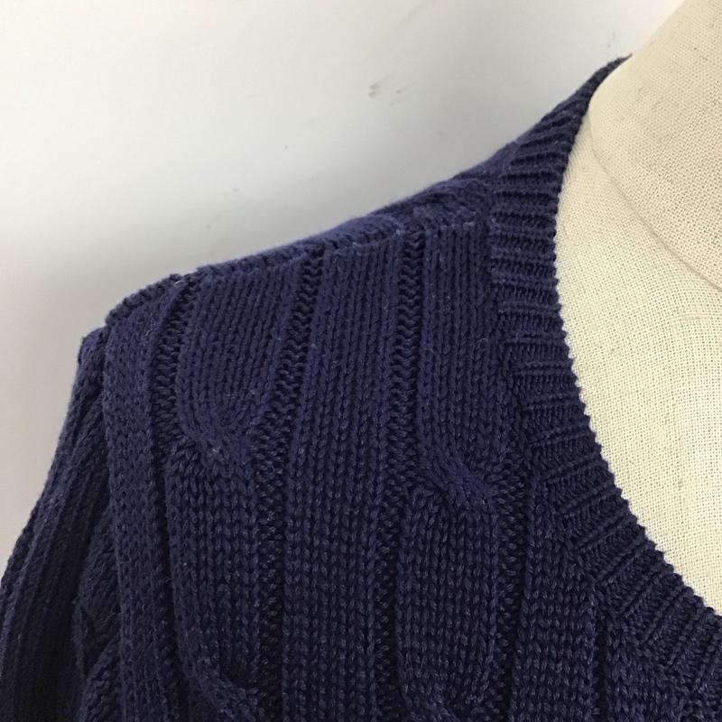 ラルフローレン RALPHLAUREN カーディガン 半袖 M レディース USED 古着 中古 10121716