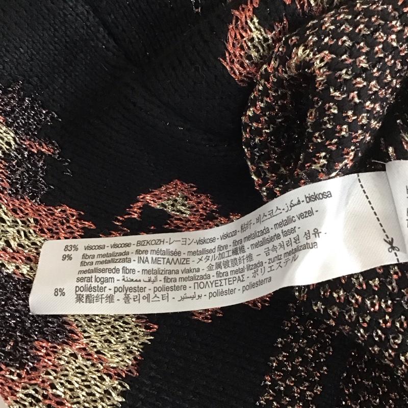 ザラ ZARA ベスト ベスト ベスト ニット ノースリーブカットソー 前開き M 総柄 マルチカラー / マルチカラー /  レディース USED 古着 中古 10113827