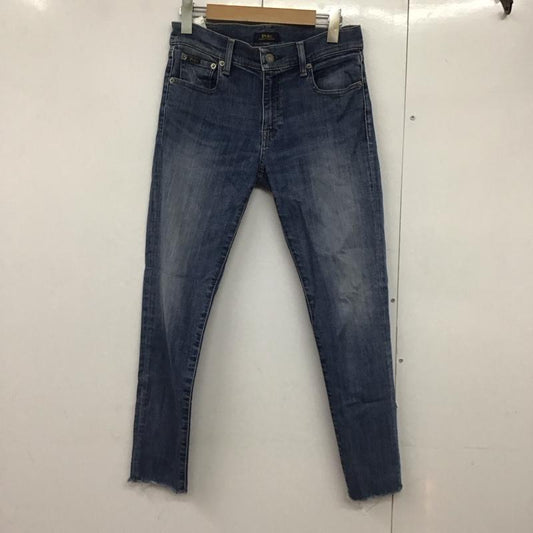 ポロラルフローレン POLO RALPH LAUREN パンツ デニム、ジーンズ 27インチ 無地 水色 / ライトブルー /  レディース USED 古着 中古 10142914
