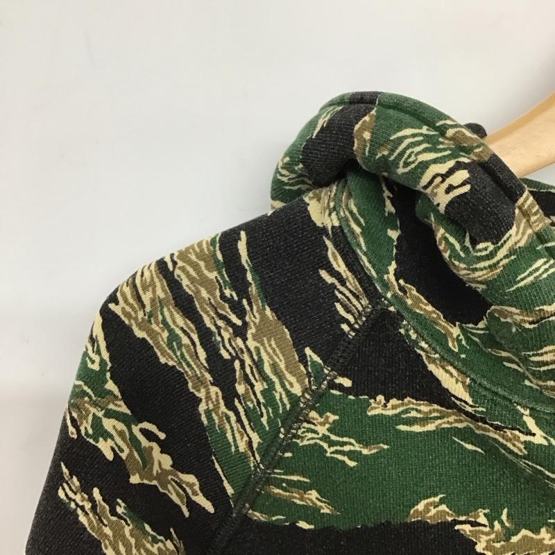 アベイシングエイプ A BATHING APE パーカー 長袖 ジップアップ XXS 総柄 マルチカラー / マルチカラー /  レディース USED 古着 中古 10139923
