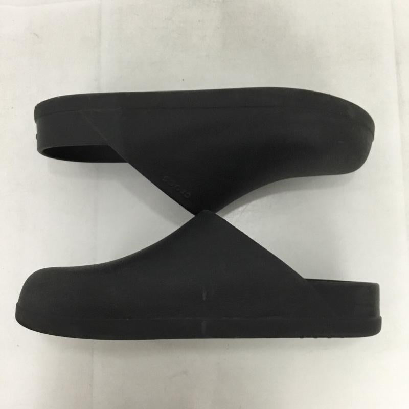 クロックス crocs サンダル サンダル 209366 DYLAN CLOG M9 W11 ロゴ、文字 黒 / ブラック /  メンズ USED 古着 中古 10148800