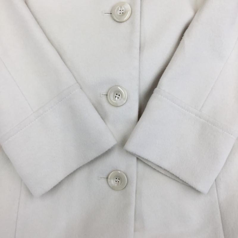 アースミュージックアンドエコロジー earth music&ecology コート コート一般 14147I31010 M 無地 アイボリー / アイボリー /  レディース USED 古着 中古 10142542