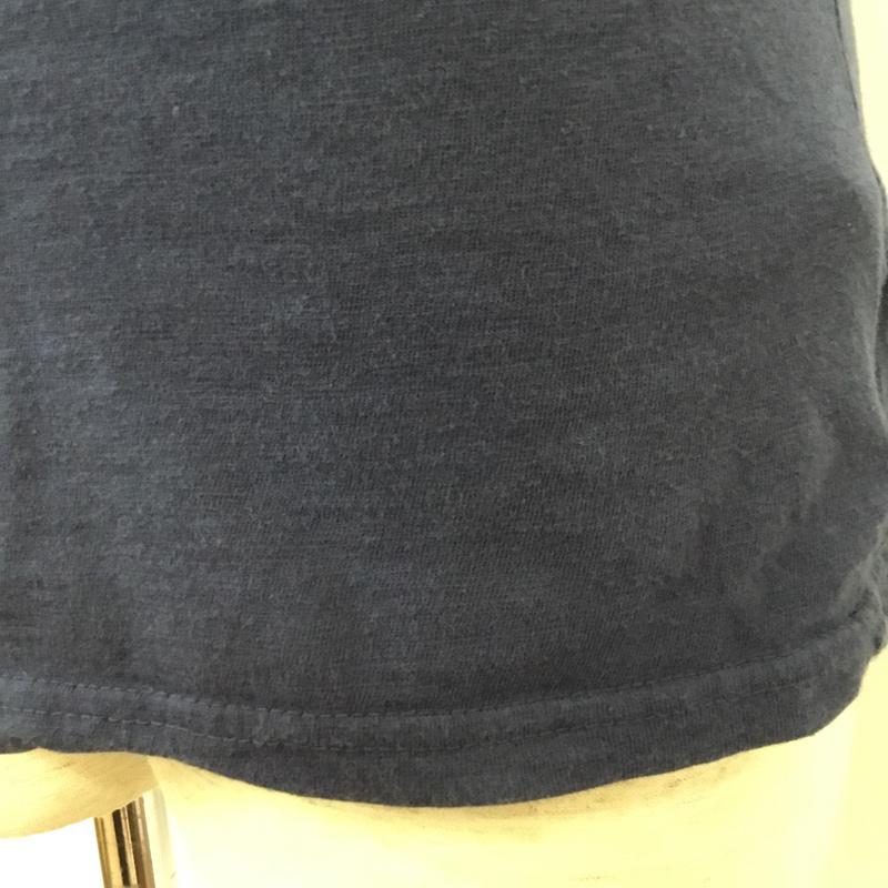 シップスジェットブルー SHIPS JET BLUE Tシャツ 半袖 M ロゴ、文字 紺 / ネイビー /  メンズ USED 古着 中古 10046297