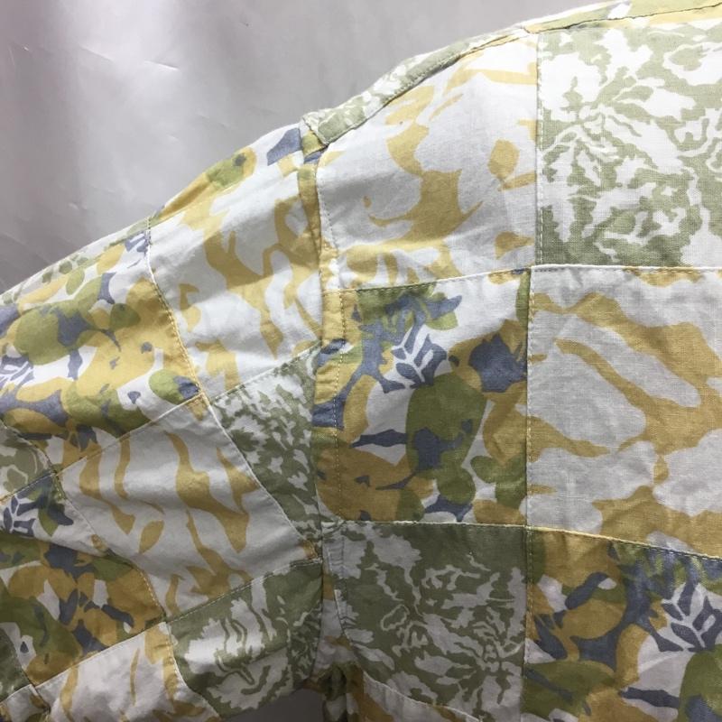 ステューシー STUSSY シャツ、ブラウス 半袖 半袖シャツ カラーシャツ 半袖カットソー パッチワークシャツ 00s M プリント マルチカラー / マルチカラー /  メンズ USED 古着 中古 10115634