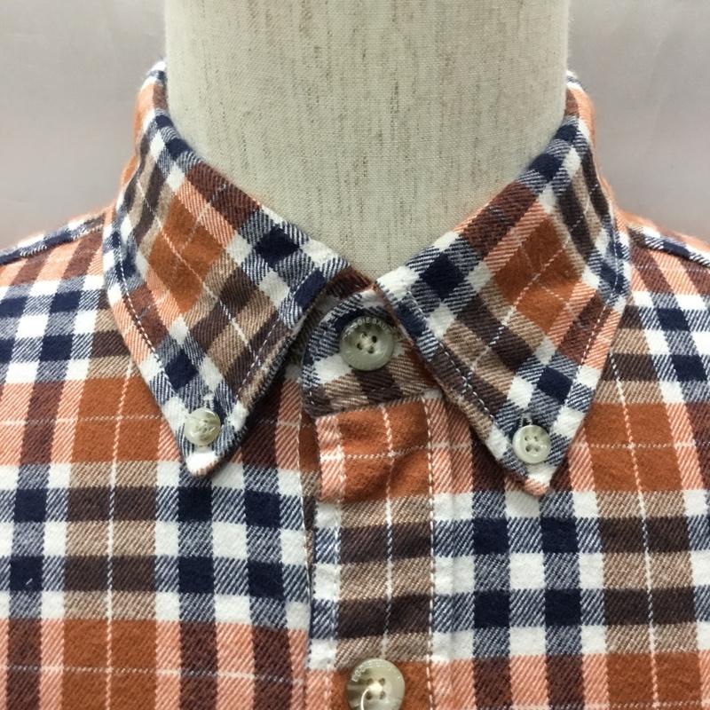 エディーバウアー Eddie Bauer シャツ、ブラウス 長袖 長袖シャツ カラーシャツ ポケットシャツ 長袖カットソー チェックシャツ S チェック マルチカラー / マルチカラー /  メンズ USED 古着 中古 10114810