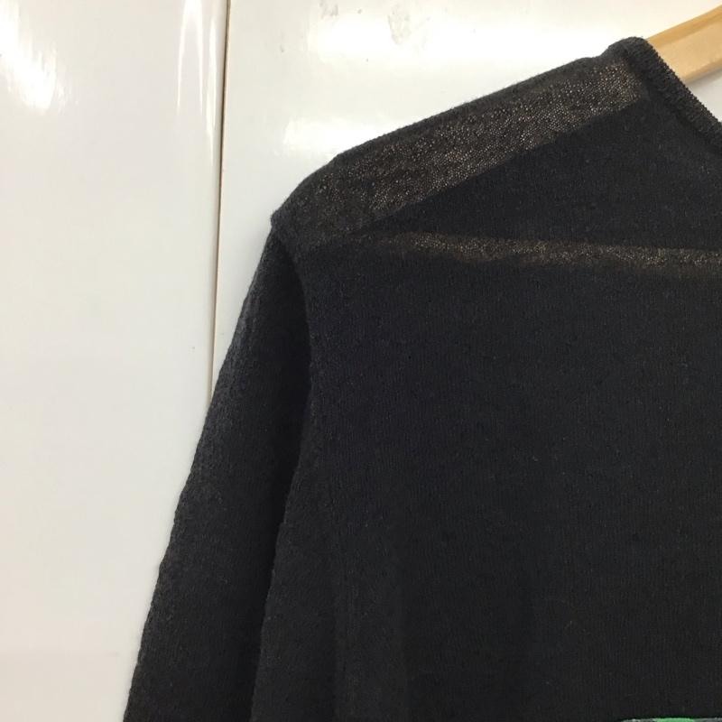 デシグアル Desigual ワンピース ひざ丈スカート M47V2803 長袖 38  黒 / ブラック /  レディース USED 古着 中古 10131097