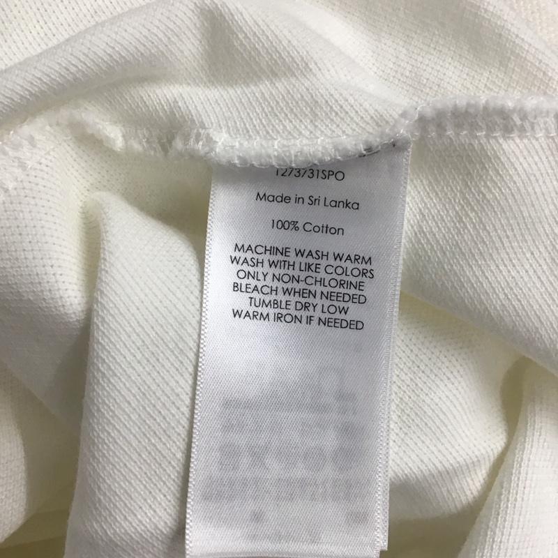 ラルフローレン RALPHLAUREN ポロシャツ 半袖 1273731SPO SKINNY POLO L ワンポイント 白 / ホワイト /  レディース USED 古着 中古 10120227
