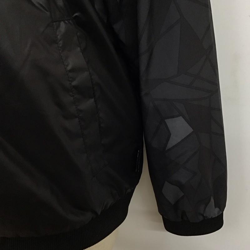 プーマ PUMA ジャケット、上着 ジャンパー、ブルゾン ジップアップジャケット ジャンパー ジャケット カジュアルジャケット アウター XL 総柄 灰 / グレー /  メンズ USED 古着 中古 10117556