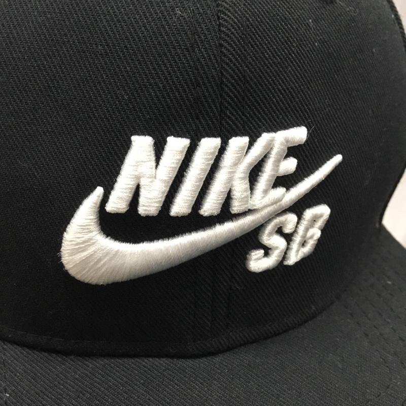 ナイキ NIKE 帽子 キャップ 628683-013 SB ICON SNAPBACK CAP ロゴ、文字 黒 / ブラック /  メンズ USED 古着 中古 10115594