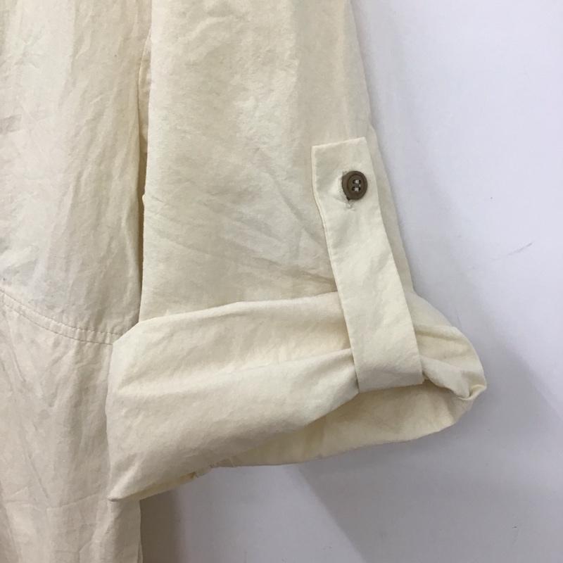 ザラ ZARA ワンピース ロングスカート L 無地 アイボリー / アイボリー /  レディース USED 古着 中古 10129400