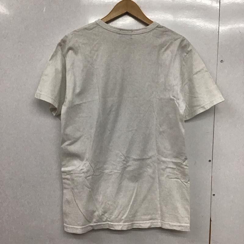 インディアンモトサイクル Indian Motocycle Tシャツ 半袖 半袖カットソー プリントTシャツ クルーネックカットソー L プリント 白 / ホワイト /  メンズ USED 古着 中古 10145828