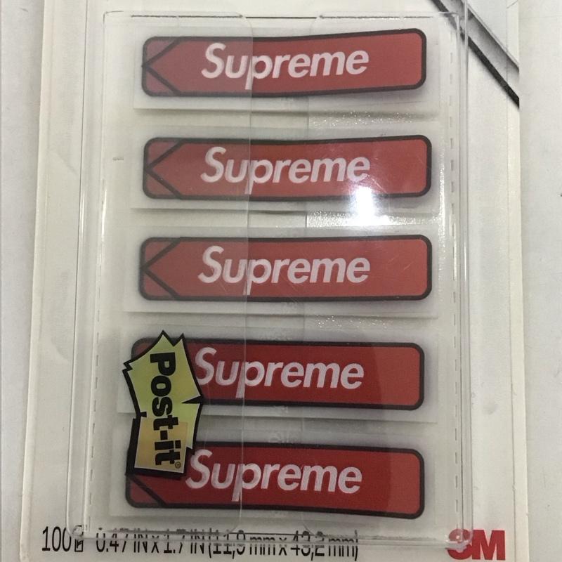 シュプリーム Supreme ファッション小物 ファッション小物 19AW 19FW ポストイット コラボ ロゴ付箋 ロゴ、文字 マルチカラー / マルチカラー /  メンズ USED 古着 中古 10126346