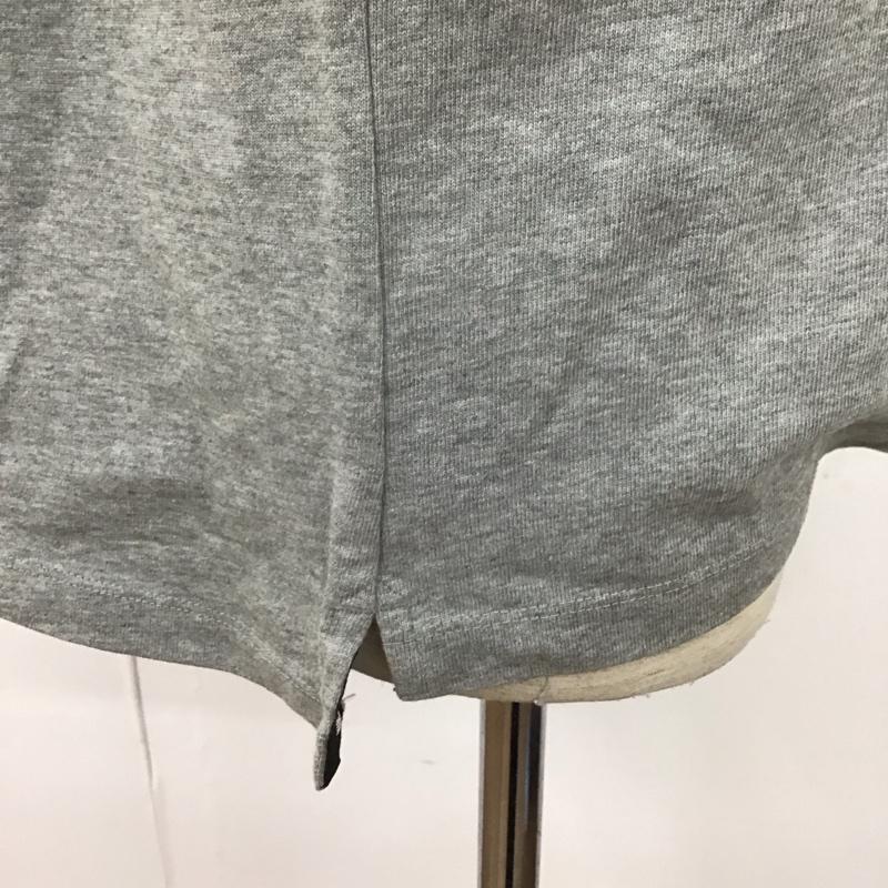 ナイキ NIKE Tシャツ 七分袖 M ロゴ、文字 灰 / グレー /  メンズ USED 古着 中古 10107991