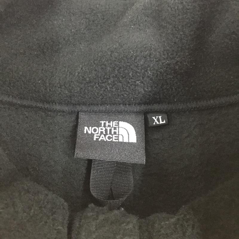 ザノースフェイス THE NORTH FACE ジャケット、上着 ジャケット、ブレザー na71831 フリースジャケット アウター ジップアップジャケット XL ロゴ、文字 黒 / ブラック / X 黄 / イエロー /  メンズ USED 古着 中古 10121475