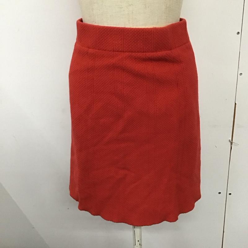ムルーア MURUA スカート ミニスカート 011610801501 ニットタイトミニスカート M 無地 赤 / レッド /  レディース USED 古着 中古 10124428