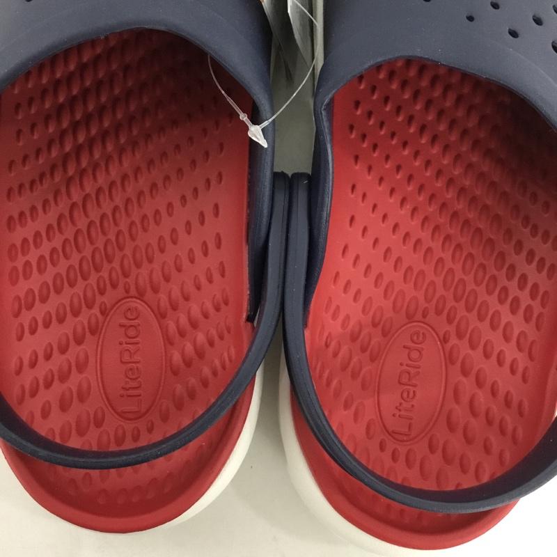 クロックス crocs サンダル サンダル 209964-410 インモーション クロッグ 29cm 29.0cm ロゴ、文字 紺 / ネイビー / X 白 / ホワイト / X 赤 / レッド /  メンズ USED 古着 中古 10147720