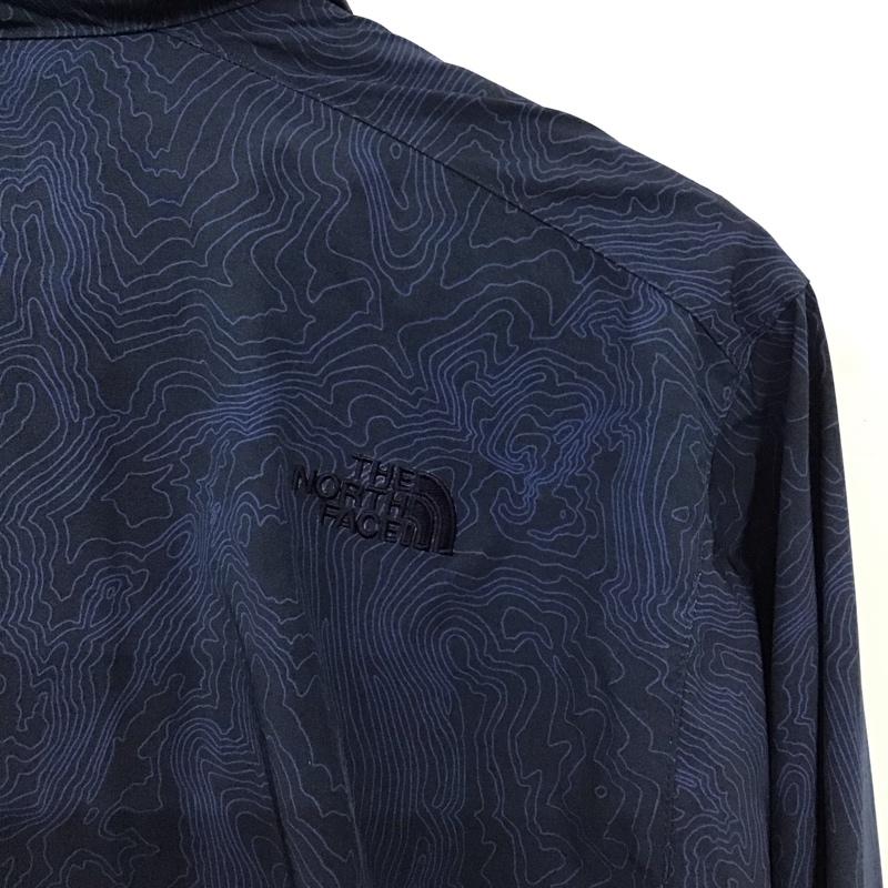 ザノースフェイス THE NORTH FACE ジャケット、上着 ジャンパー、ブルゾン np21551 ノベルティグローブトレッカージャケット ナイロンジャケット L ロゴ、文字 紺 / ネイビー /  メンズ USED 古着 中古 10150095