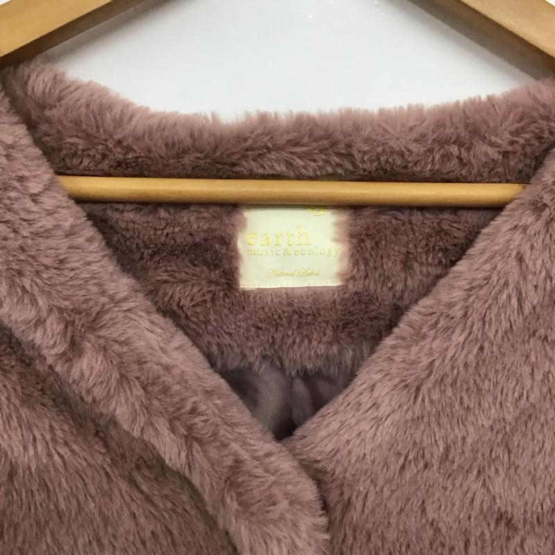 アースミュージックアンドエコロジー earth music&ecology ジャケット、上着 ジャンパー、ブルゾン 1c97l0z0500 ファーロングコート アウター FREE 無地 マルチカラー / マルチカラー /  レディース USED 古着 中古 10143708