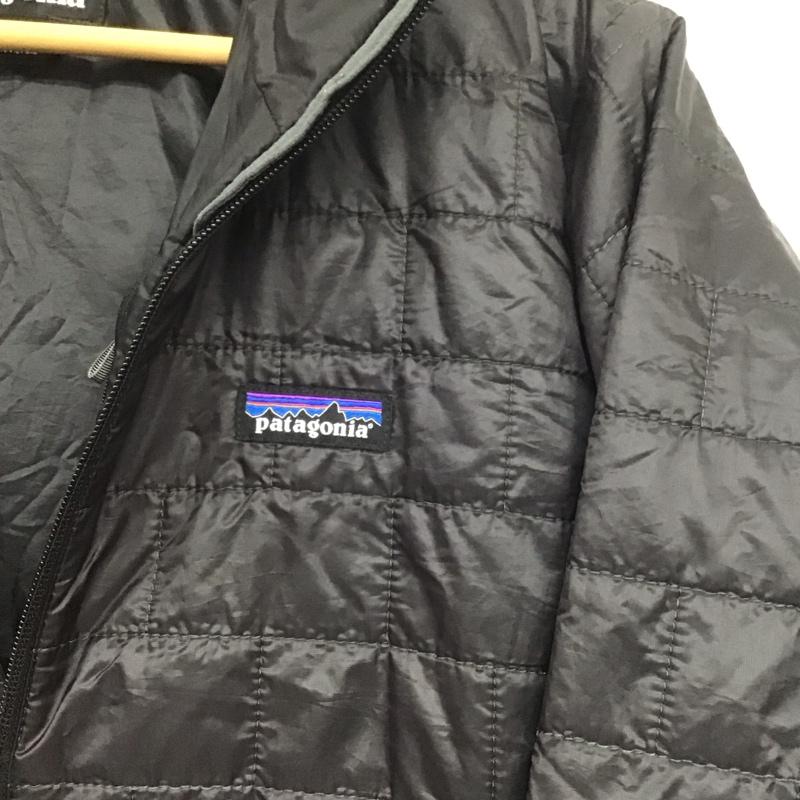パタゴニア patagonia ジャケット、上着 ジャケット、ブレザー 22FW ナノパフジャケット ジップアップダウンジャケット S ロゴ、文字 黒 / ブラック /  メンズ USED 古着 中古 10143210