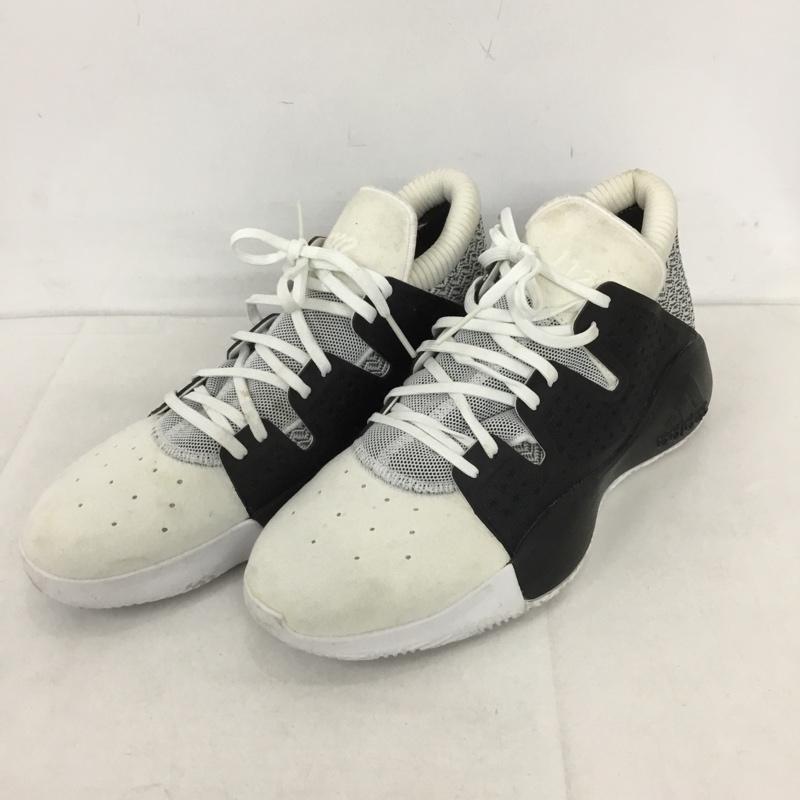 アディダス adidas スニーカー スニーカー G27753 PRO VISION 26.5cm 26.5cm ロゴ、文字 白 / ホワイト / X 黒 / ブラック /  メンズ USED 古着 中古 10131645