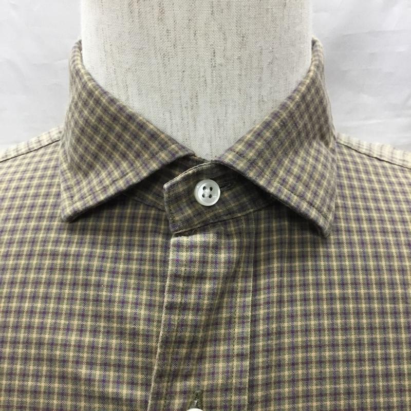ポロバイラルフローレン Polo by RALPH LAUREN シャツ、ブラウス 長袖 長袖シャツ カラーシャツ 長袖カットソー チェックシャツ M チェック マルチカラー / マルチカラー /  メンズ USED 古着 中古 10122395