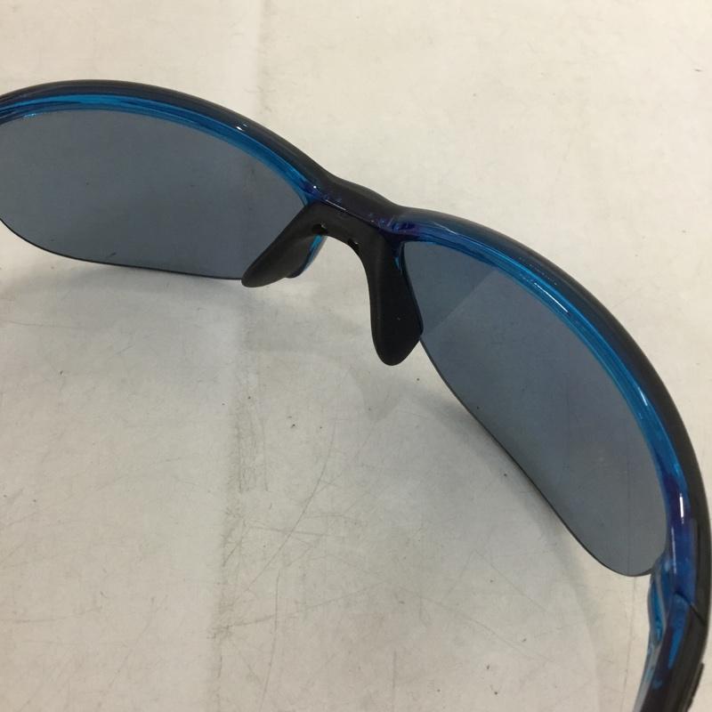 スワンズ Swans めがね・サングラス サングラス LN-0067 LUNA ULTRA LENS for GOLFモデル スポーツサングラス 箱有 ロゴ、文字 黒 / ブラック / X 青 / ブルー /  メンズ USED 古着 中古 10141100