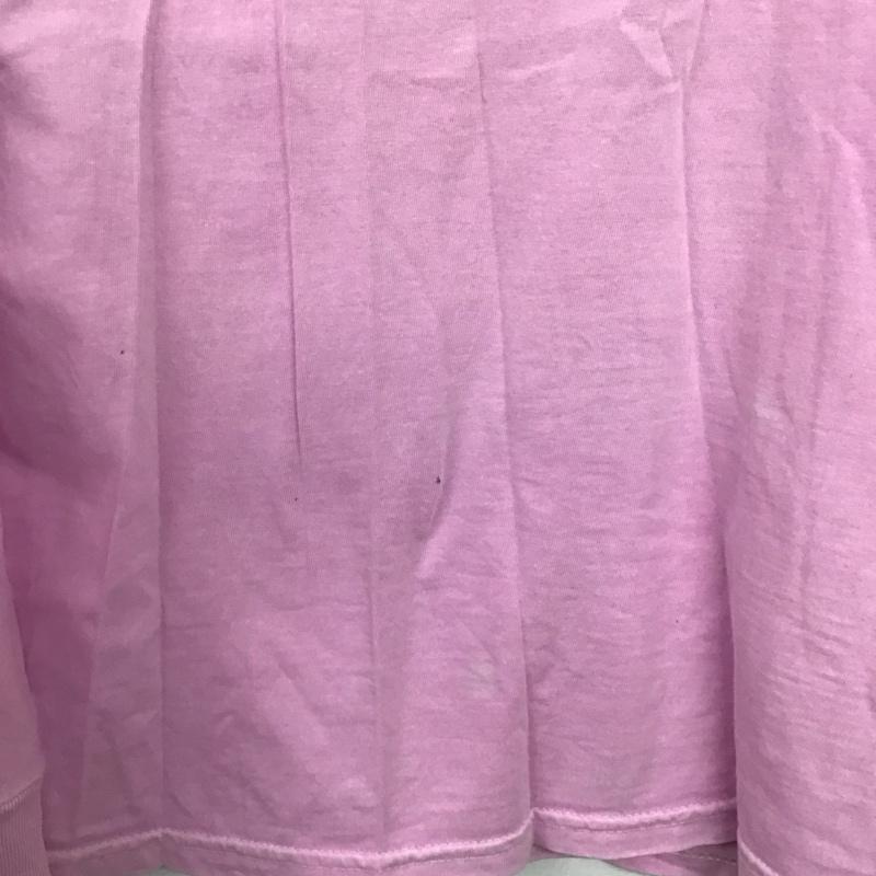 ステューシー STUSSY Tシャツ 長袖 クルーネック ロンT バックロゴ M ロゴ、文字 紫 / パープル /  メンズ USED 古着 中古 10146343