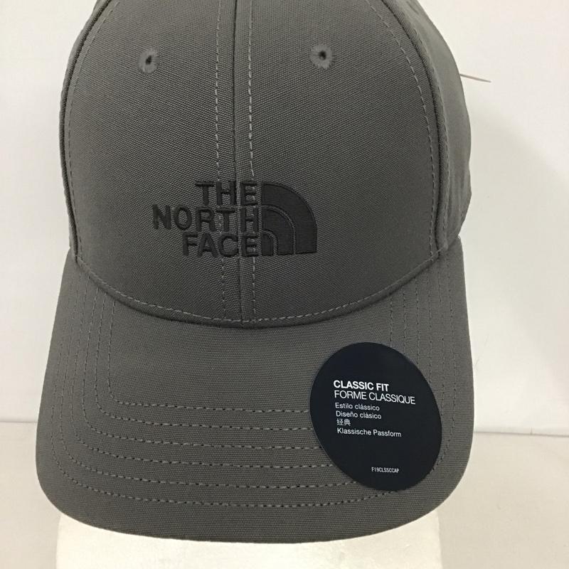 ザノースフェイス THE NORTH FACE 帽子 キャップ NF0A4VSV RECYCLED 66 CLASSIC HAT タグ付き ロゴ、文字 灰 / グレー /  メンズ USED 古着 中古 10132512