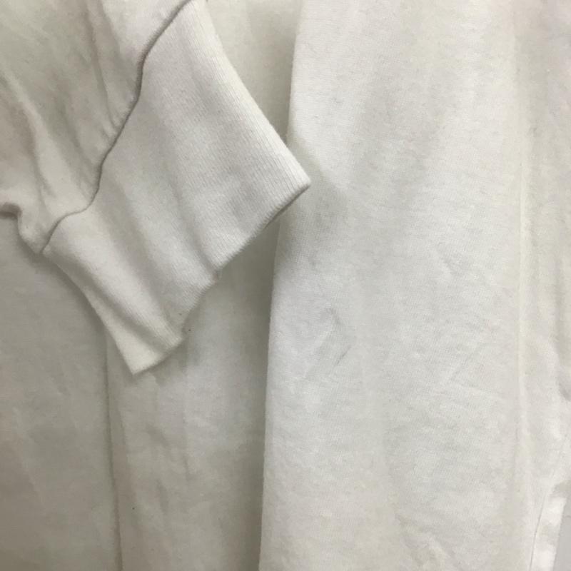 ニューエラ NEW ERA Tシャツ 長袖 長袖カットソー プリントTシャツ クルーネックカットソー XL ロゴ、文字 白 / ホワイト /  メンズ USED 古着 中古 10140525