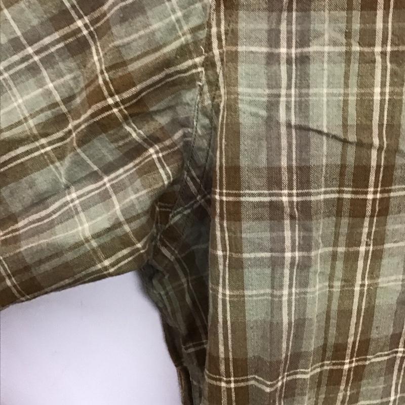 ダブルアールエル ラルフローレン RRL RALPH LAUREN シャツ、ブラウス 半袖 半袖シャツ チェックシャツ プルオーバーシャツ 90s 三ツ星タグ M チェック マルチカラー / マルチカラー /  メンズ USED 古着 中古 10144935