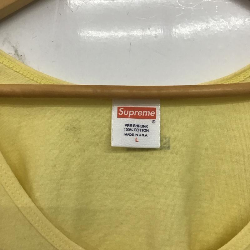 シュプリーム Supreme タンクトップ タンクトップ 16SS BarringtonLevyBountyHunterTankTop L プリント 黄 / イエロー /  メンズ USED 古着 中古 10147011